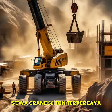 Keunggulan Sewa Crane 50 Ton untuk Proyek Besar Anda